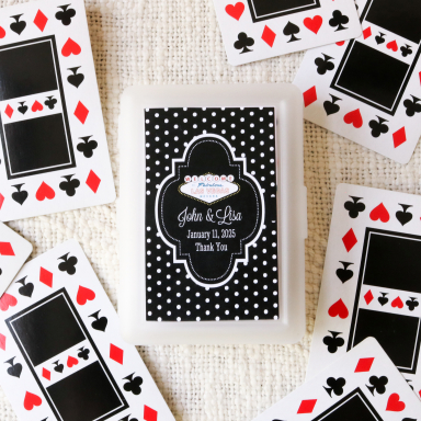 Personalized Vegas Playing Cards